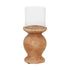 Thalia, Lantern, dia11.5xH27cm, Light Terracotta
